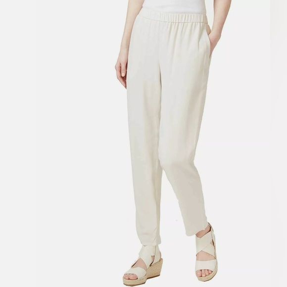 NWT Eileen fisher silk pants - Picture 4 of 5